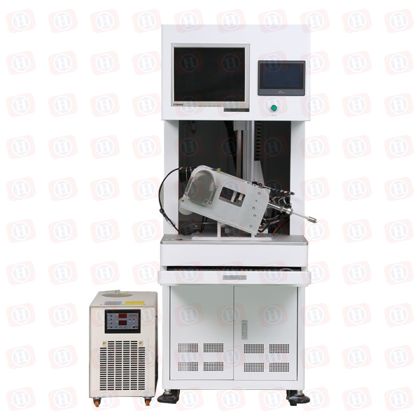 Three-axis six-sided ultraviolet laser laser engraving machine