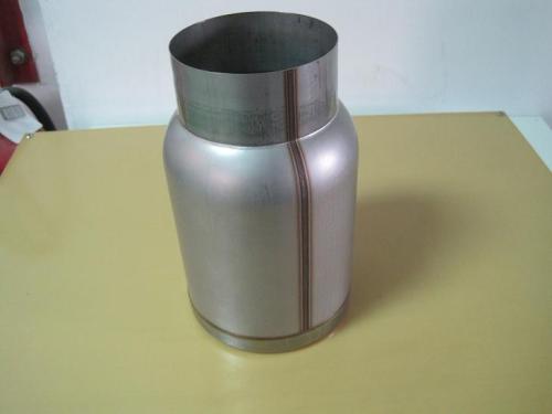 2.5毫米不锈钢保温桶焊接